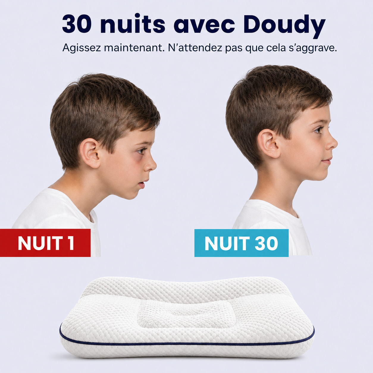 Doudy Posture – Coussin Ergonomique Enfant