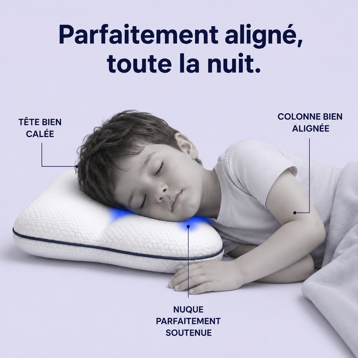 Doudy Posture – Coussin Ergonomique Enfant